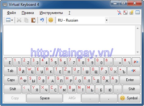 Virtual Computer Keyboard Definition