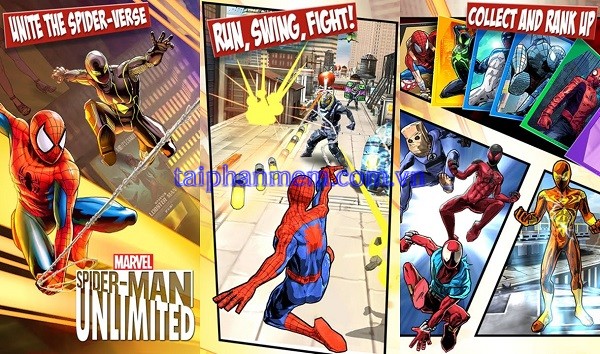 t?i game Spider - Man Unlimited cho Windows Phone
