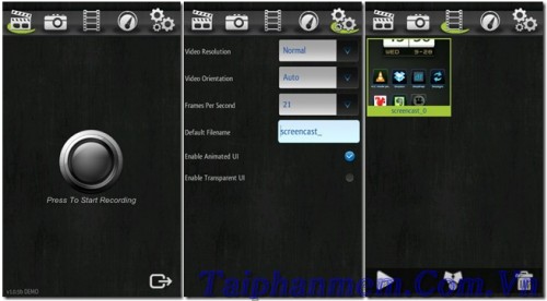ScreenCast & Recorder cho Android
