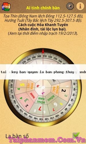 La bàn phong thủy Việt Nam for Android