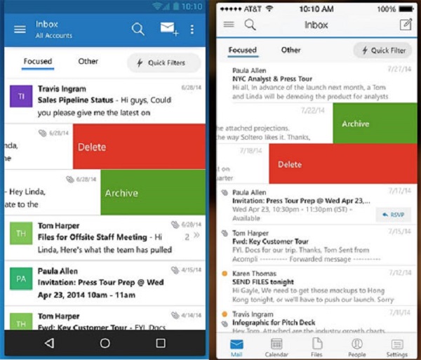 Tải ứng dụng Microsoft Outlook cho Android