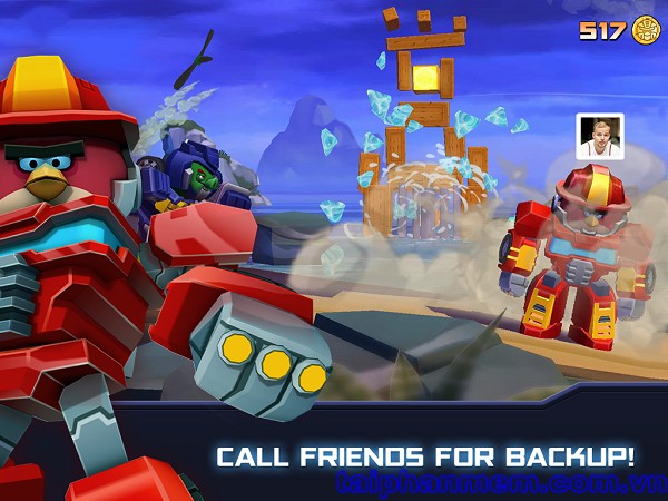 game Angry Birds Transformers cho Android