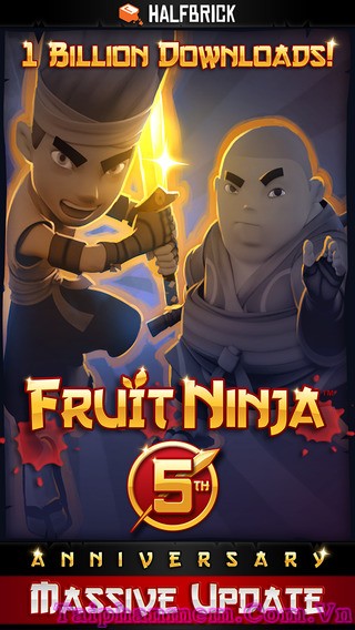Fruit Ninja cho iOS 2.2.3