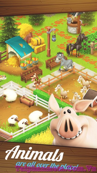 Game farm attractive for iPhone / iPad