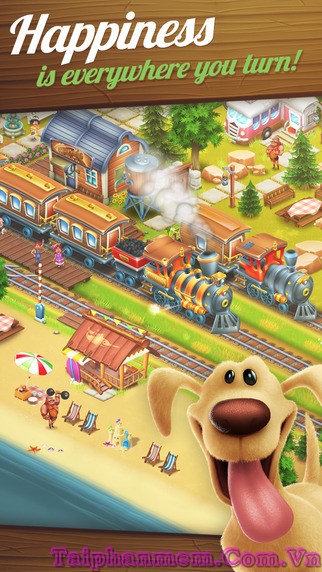 Game farm attractive for iPhone / iPad