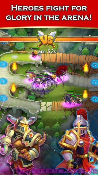 Castle Clash cho iOS