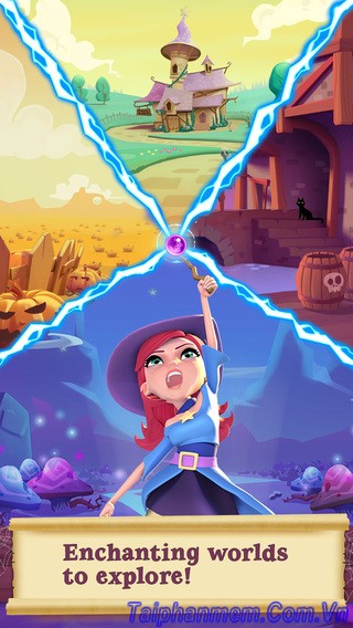 Bubble Witch 2 Saga cho iOS