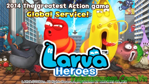 Larva Heroes for iOS