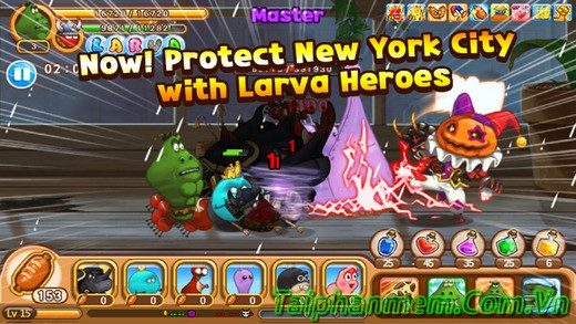 Larva Heroes cho iOS