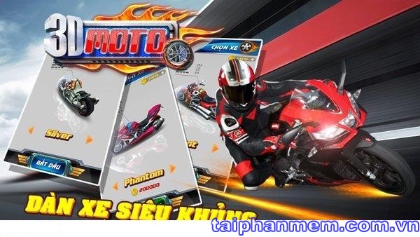 Download Moto Racing 3D game - Ghost Rider for Android