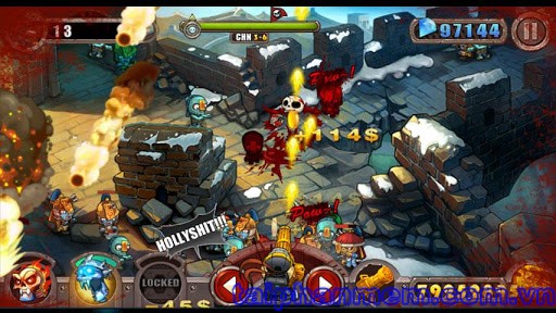 Evil Zombie shooter for Android goalkeeper attractive