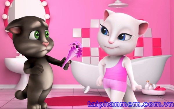Game chat with virtual cat My Talking Angela for Windows