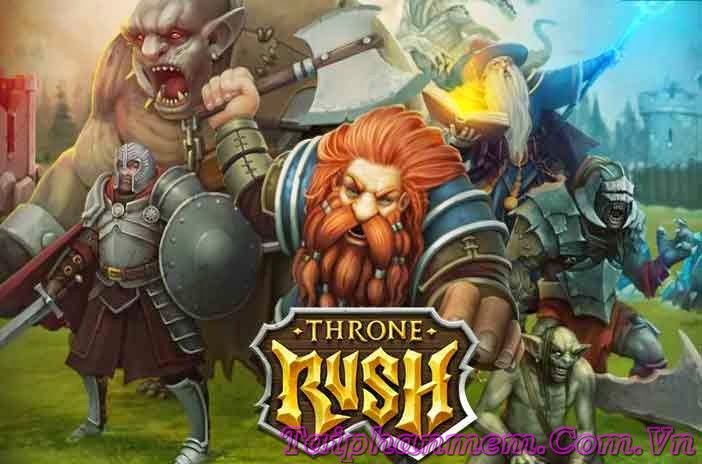 Throne Rush cho iOS