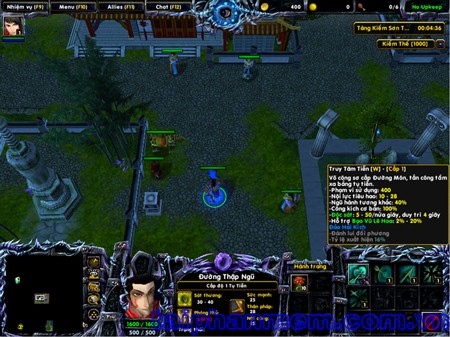 Warcraft III Game nhập vai chiến thuật hấp dẫncho PC
