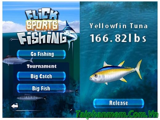 Flick Fishing Free for iOS