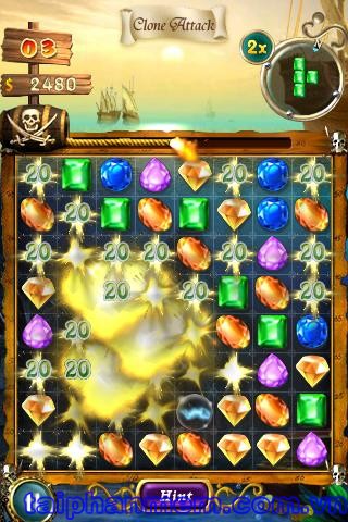 Jewels Deluxe Android game diamond ratings