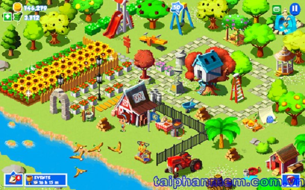 Game nông trại xanh Green Farm 3 cho Android