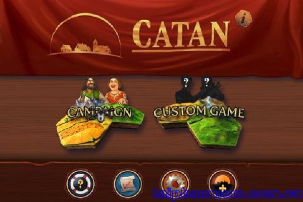 Game xây dựng đảo hoang Catan cho Android