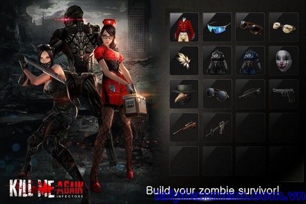 Kill Me Again: Infectors Game tiêu diệt zombie phong cách mới cho Android