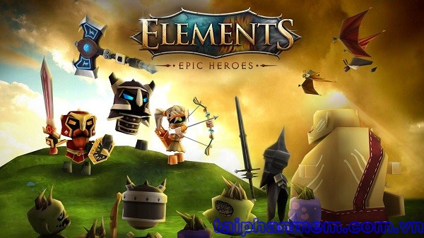 Elements: Epic Heroes Game nhập vai đánh quái cho Android