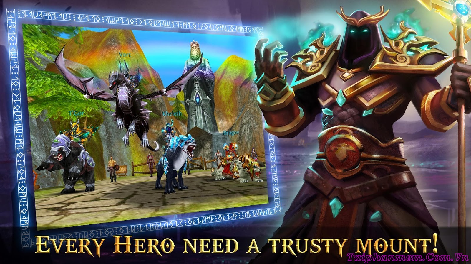  Systems equipped with a variety of Heroes of Order & Chaos game