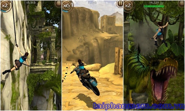 Lara Croft: Relic Run Game action adventure attraction for Android