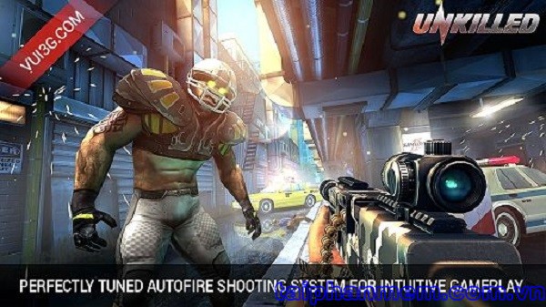 UNKILLED zombie killing action game appealing to Android