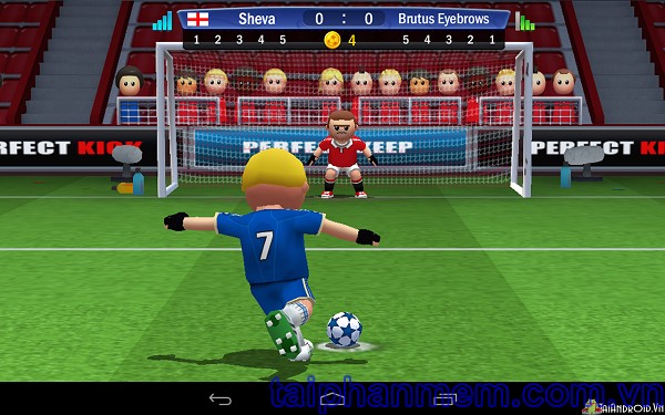 Perfect Kick Game bóng đá trên Android