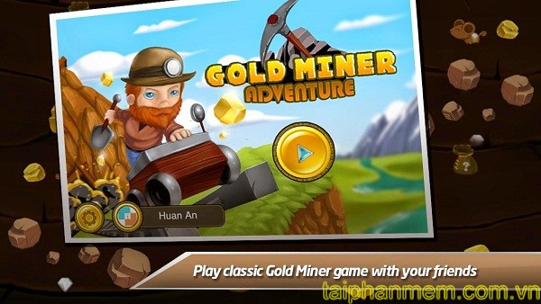 T?i game Gold Miner Adventure cho Android