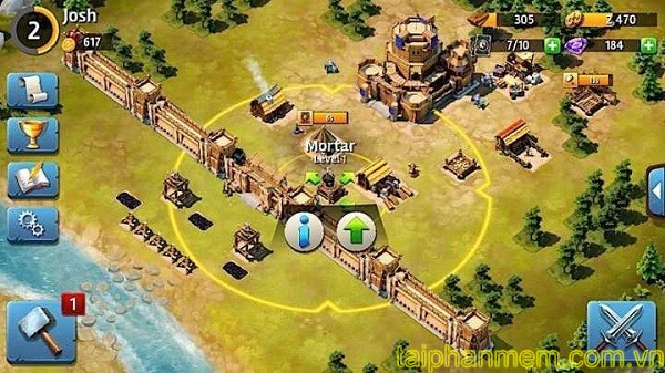 Game xây dựng đế chế Siegefall cho Android
