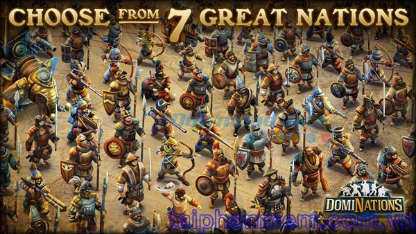 Download games for Android DomiNations