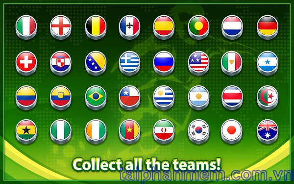 Soccer Stars cho Android Game ngôi sao bóng đá