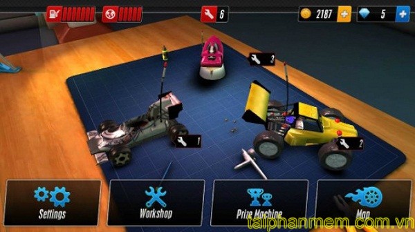 Game đua xe chiến thuật Touch Racing 2 cho Android