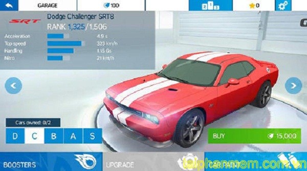 Asphalt Racing Nitro for Android Game dramatic