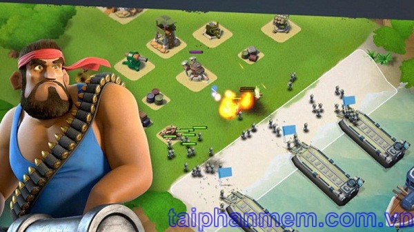 Boom Beach for Android Game tactic empire format