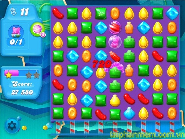 Candy Crush Saga for Android Game Soda candy connector on Android