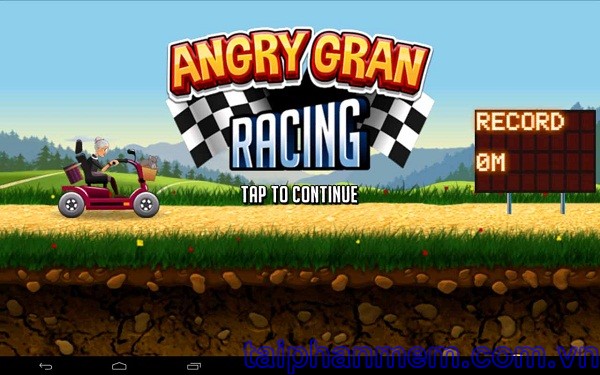 T?i game Angry Gran Racing cho Android 