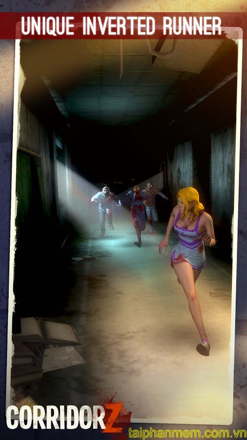 Corridor Z Android Game fleeing undead