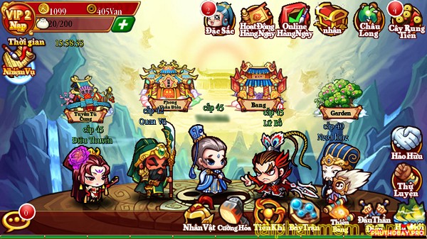 Thien Tuong Giang Ha in 2014 to combat classic Android Game