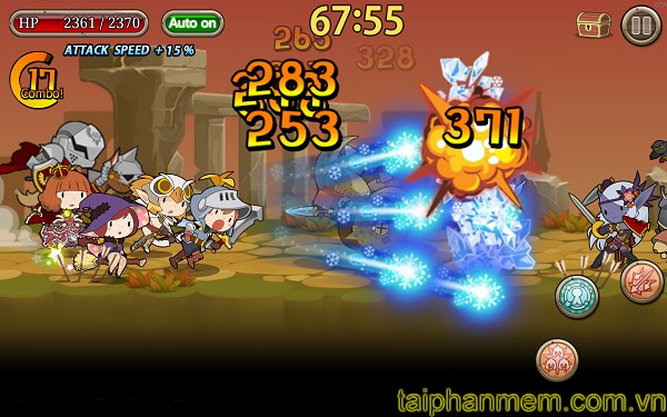 Knights N Squires for Android RPG action on