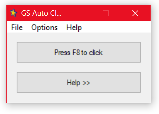 Phần mềm click chuột tự động GS Auto Clicker 