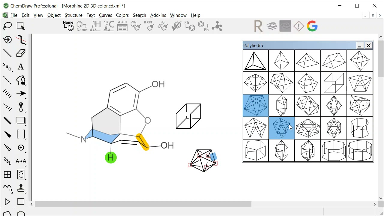                   ChemDraw - Phần mềm vẽ công thức hóa học, tạo cấu trúc      