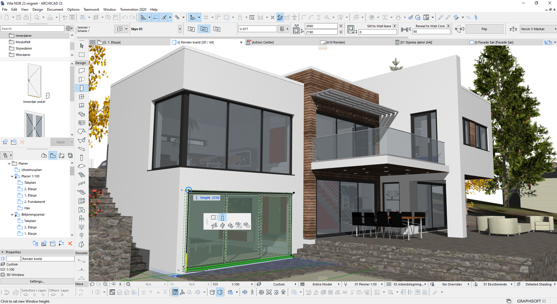 redshift archicad