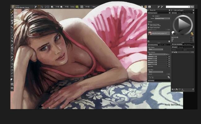 Corel Painter biến ảnh thành tranh vẽ dễ dàng