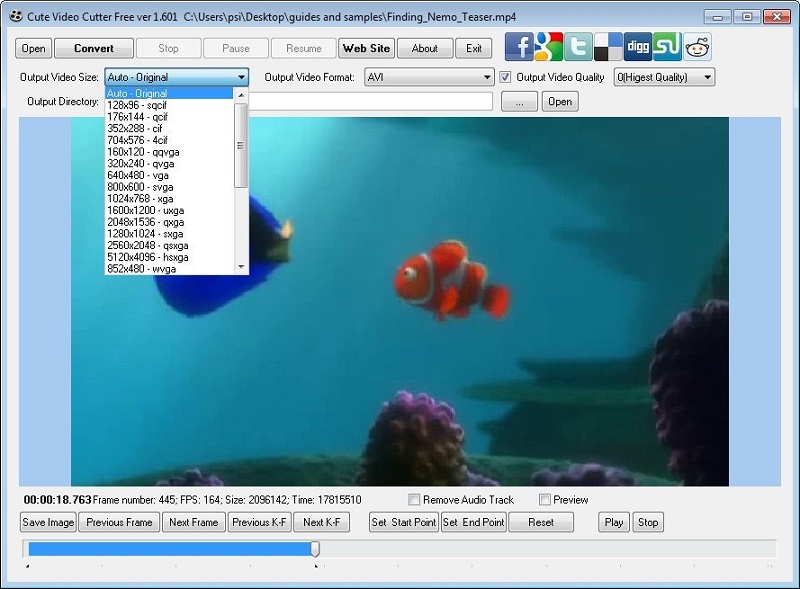Tải về Cute Video Cutter - Phần mềm cắt video, chỉnh sửa video đơn ...