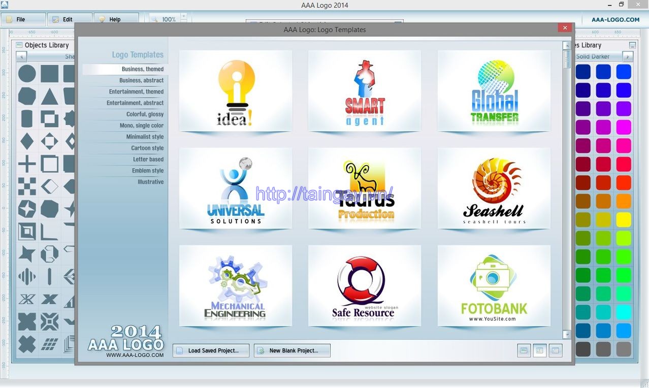 Download AAA Logo 2014 4.1 - Tools professional logo design