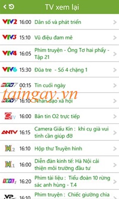 Download apps for Windows Phone MyTV