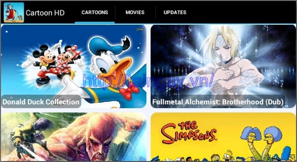 Cartoon Movies for Android