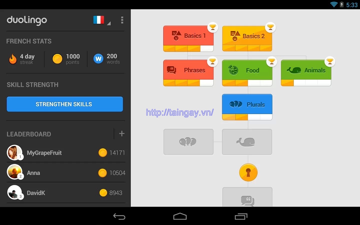 Duolingo cho Android