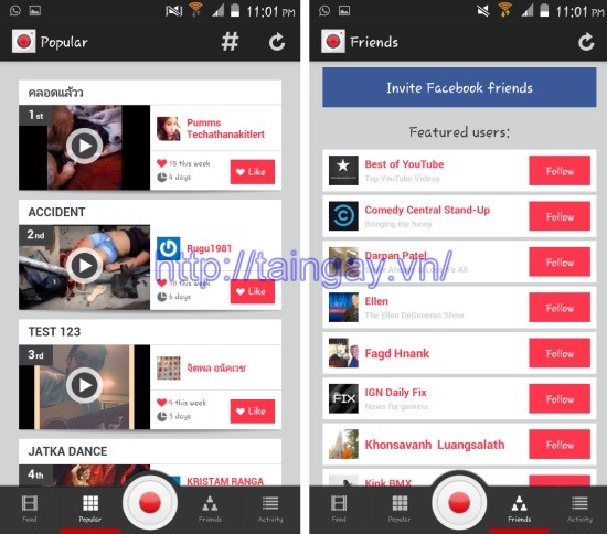 Socialcam for Android